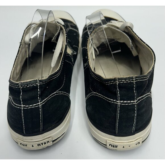 Converse One Star Mens Black White Size 13 Y2K Vintage Low Top Shoes Lace Up - Picture 4 of 10